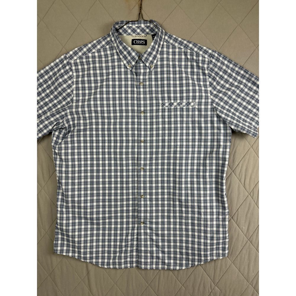 Chaps Button Up Men's Extra Large Long‎ Sleeve